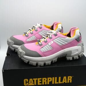 Caterpillar Women's 9 Invader CT Work Shoes Sneakers Rose Bloom Composite Toe